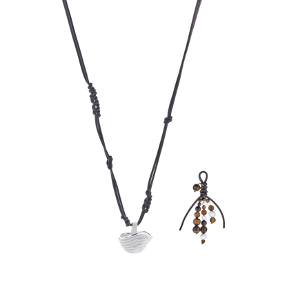 Woven Basket Necklace