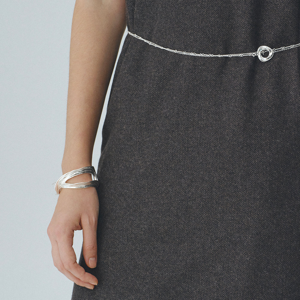 Mobius Sculpture Texture Bracelet