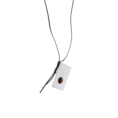 The Woven Keepsake Locket Necklace