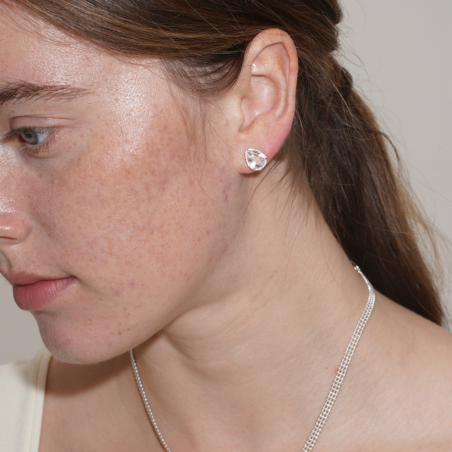 SUMMER GARDEN CRYSTAL EAR STUDS