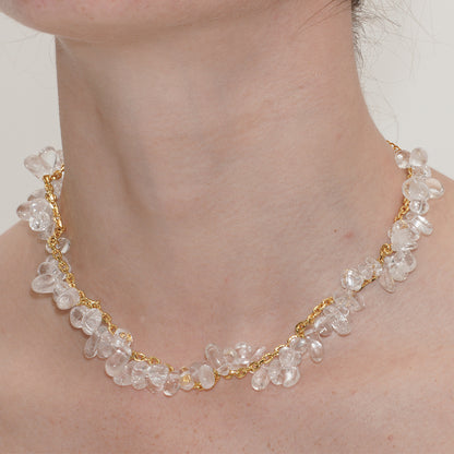 SUMMER GARDEN -  CRYSTAL NECKLACE