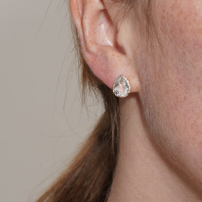 SUMMER GARDEN CRYSTAL EAR STUDS