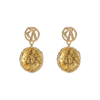 HOLLOW WOVEN EARRINGS