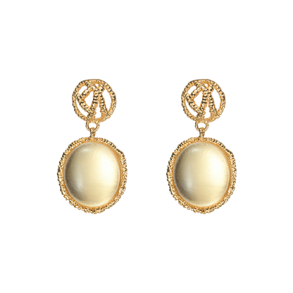 HOLLOW WOVEN EARRINGS