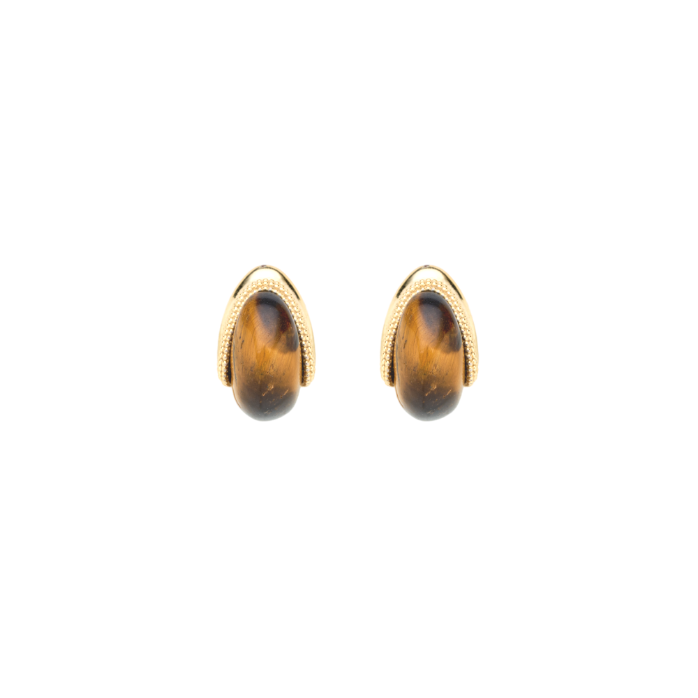 Beaded Energy Gem Earrings