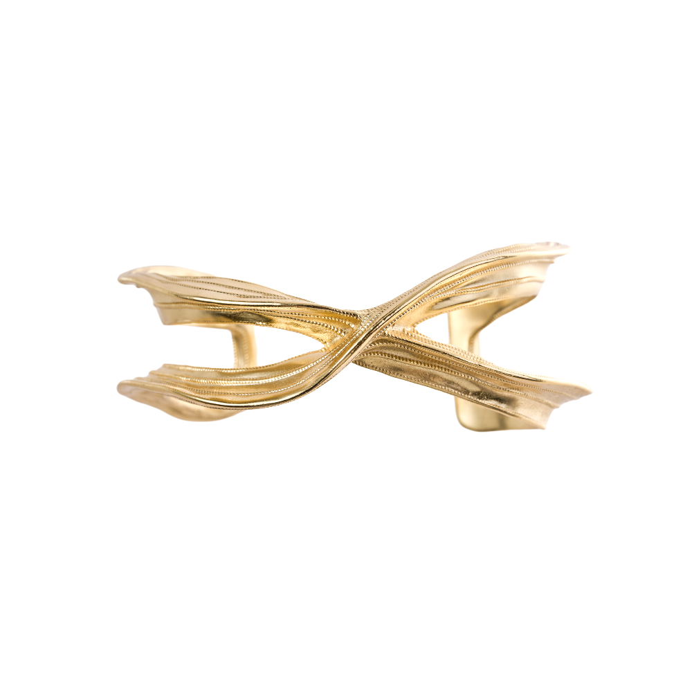 Mobius Sculpture Texture Bracelet