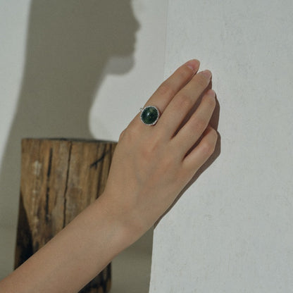 HOLLOW WOVEN RING